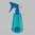 Zerstäuberflasche transparent / blau - türkis 500 ml