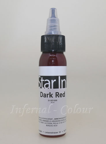 Star Ink  Dark Red 30 ml