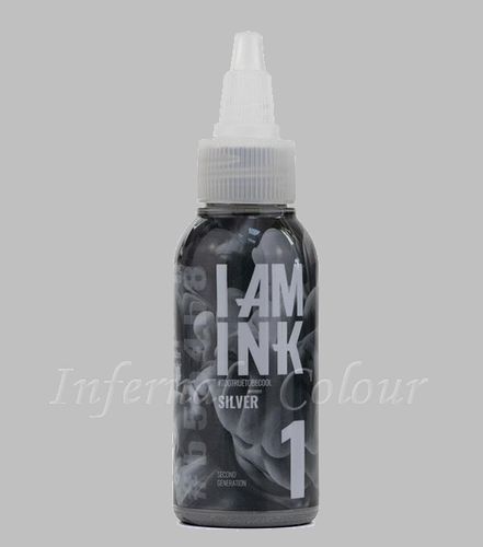 I AM INK - Second Generation 1 Silver  50 ml